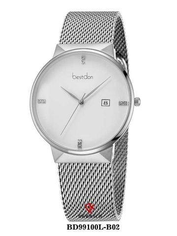 ĐỒNG HỒ BESTDON BD99100L-B02 Nữ Máy Quartz ( pin ) Kính sapphire Size 34mm 3ATM