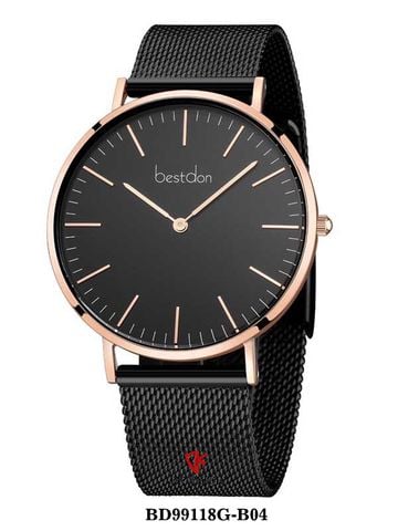 ĐỒNG HỒ BESTDON BD99118G-B04 Nam Máy Quartz ( pin ) Kính sapphire Size 41mm 3ATM