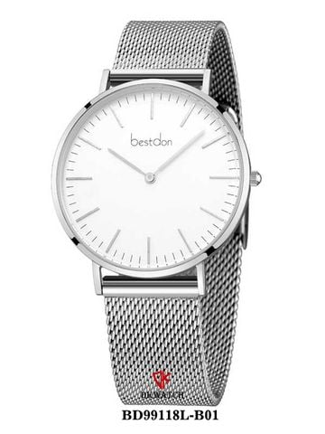 ĐỒNG HỒ BESTDON BD99118L-B01 Nữ Máy Quartz ( pin ) Kính sapphire Size 36mm 3ATM