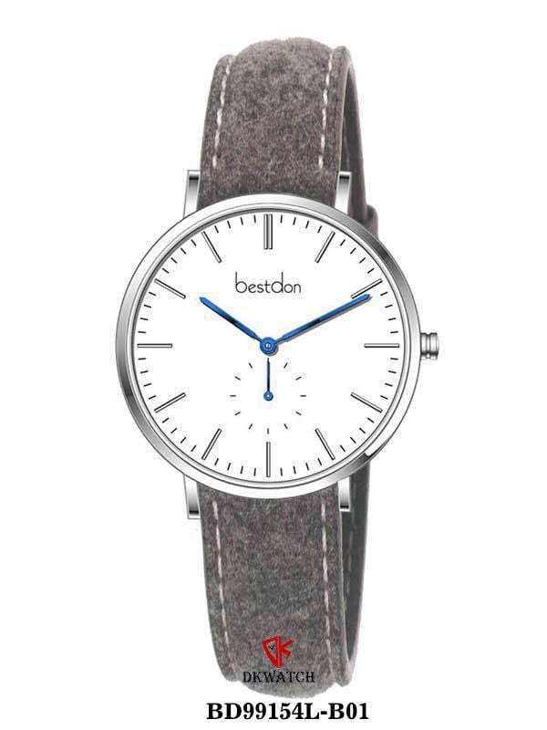 ĐỒNG HỒ BESTDON BD99154L-B01 Nữ Máy Quartz ( pin ) Kính sapphire Size 34mm 3ATM 