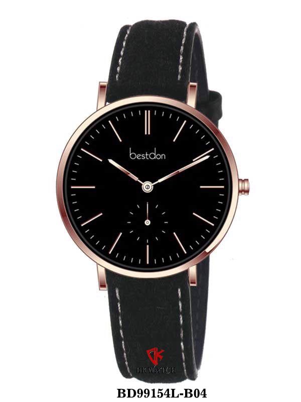  ĐỒNG HỒ BESTDON BD99154L-B04 Nữ Máy Quartz ( pin ) Kính sapphire Size 34mm 3ATM 