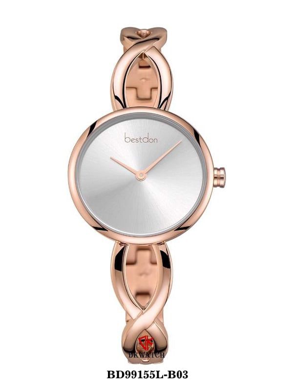  ĐỒNG HỒ BESTDON BD99155L-B03 Nữ Máy Quartz ( pin ) Kính sapphire Size 28mm 3ATM 