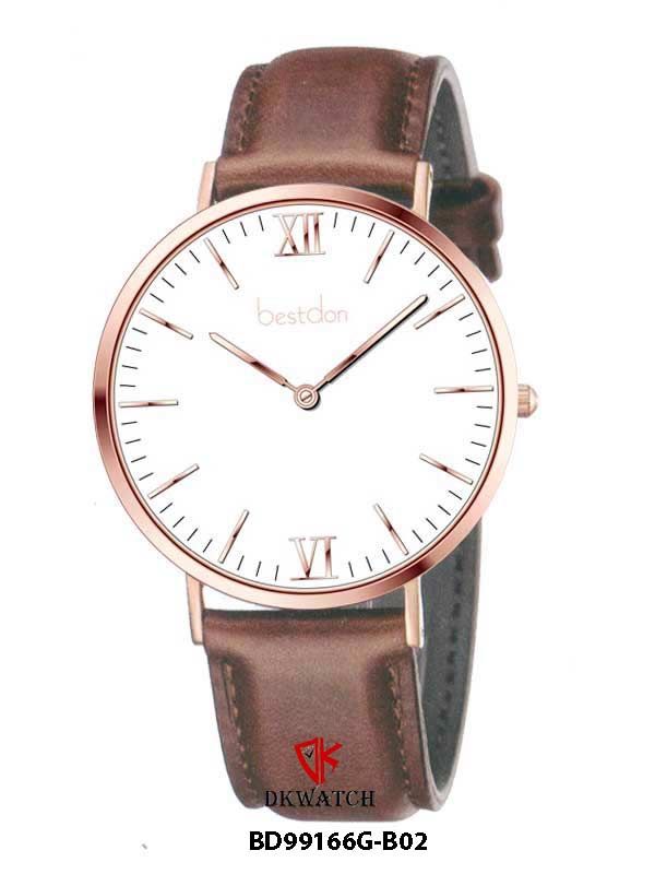  ĐỒNG HỒ BESTDON BD99166G-B02 Nam Máy Quartz ( pin ) Kính sapphire Size 41mm 3ATM 