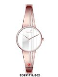 ĐỒNG HỒ BESTDON BD99171L-B02 Nữ Máy Quartz ( pin ) Kính sapphire Size 35mm 3ATM