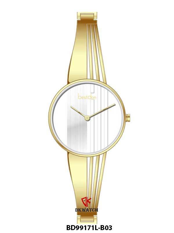  ĐỒNG HỒ BESTDON BD99171L-B03 Nữ Máy Quartz ( pin ) Kính sapphire Size 35mm 3ATM 