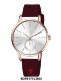 ĐỒNG HỒ BESTDON BD99177L-B03 Nữ Máy Quartz ( pin ) Kính sapphire Size 36mm 3ATM