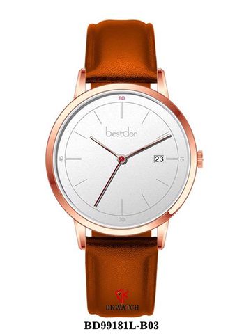 ĐỒNG HỒ BESTDON BD99181L-B03 Nữ Máy Quartz ( pin ) Kính sapphire Size 34mm 3ATM