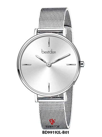 ĐỒNG HỒ BESTDON BD99192L-B01 Nữ Máy Quartz ( pin ) Kính sapphire Size 32mm 3ATM