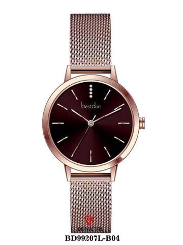 ĐỒNG HỒ BESTDON BD99207L-B04 Nữ Máy Quartz ( pin ) Kính sapphire Size 34mm 3ATM