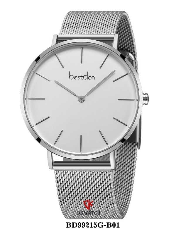  ĐỒNG HỒ BESTDON BD99215G-B01 Nam Máy Quartz ( pin ) Kính sapphire Size 41mm 3ATM 