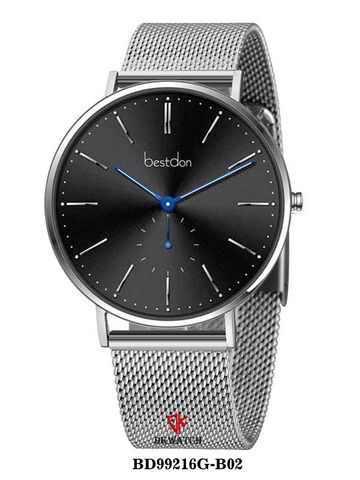 ĐỒNG HỒ BESTDON BD99216G-B02 Nam Máy Quartz ( pin ) Kính sapphire Size 40mm 3ATM