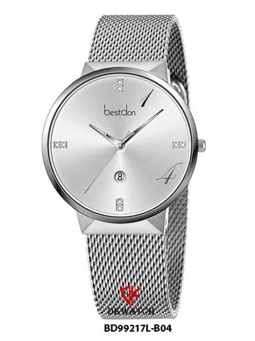 ĐỒNG HỒ BESTDON BD99217L-B04 Nữ Máy Quartz ( pin ) Kính sapphire Size 34mm 3ATM