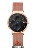 ĐỒNG HỒ BESTDON BD99231L-B03 Nữ Máy Quartz ( pin ) Kính sapphire Size 36mm 3ATM