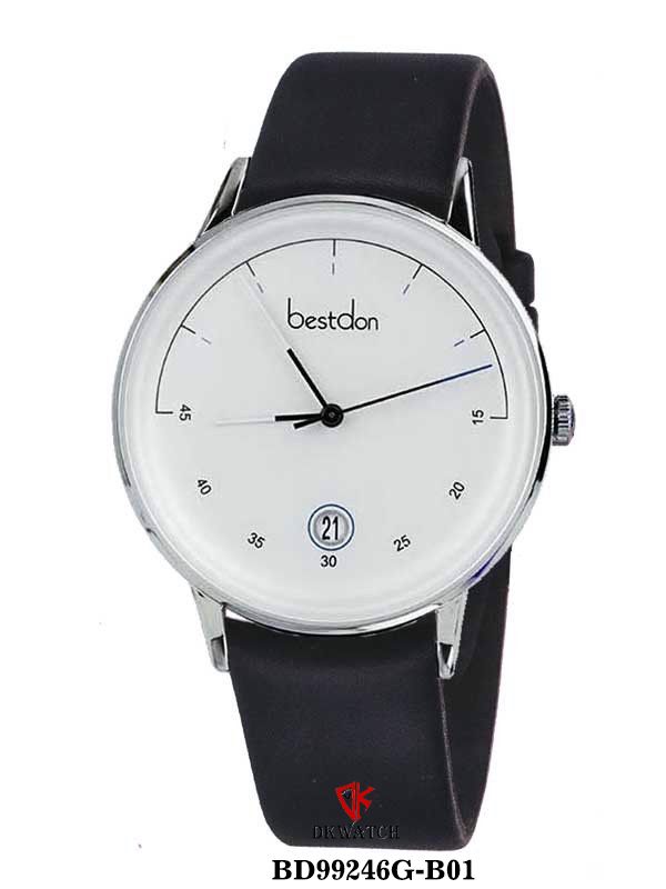  ĐỒNG HỒ BESTDON BD99246G-B01 Nam Máy Quartz ( pin ) Kính cứng Size 40mm 3ATM 