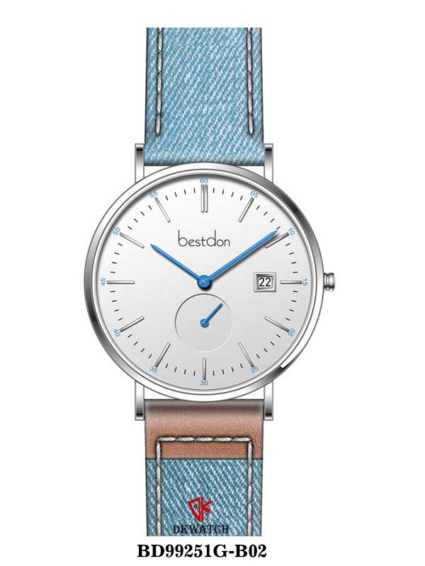  ĐỒNG HỒ BESTDON BD99251G-B02 Nam Máy Quartz ( pin ) Kính sapphire Size 40mm 3ATM 
