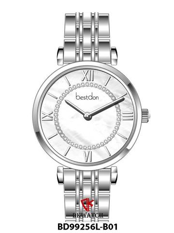 ĐỒNG HỒ BESTDON BD99256L-B01 Nữ Máy Quartz ( pin ) Kính sapphire Size 32mm 3ATM