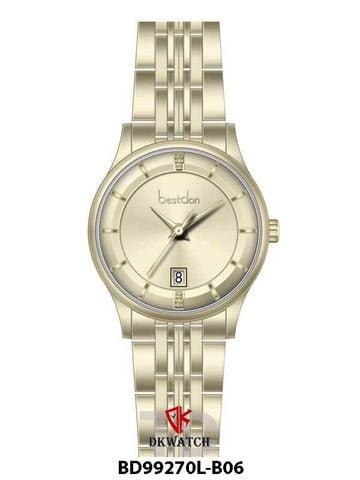 ĐỒNG HỒ BESTDON BD99270L-B06 Nữ Máy Quartz ( pin ) Kính sapphire Size 27mm 3ATM