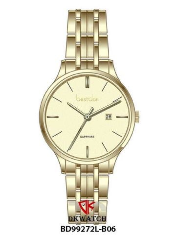 ĐỒNG HỒ BESTDON BD99272L-B06 Nữ Máy Quartz ( pin ) Kính sapphire Size 31mm 3ATM