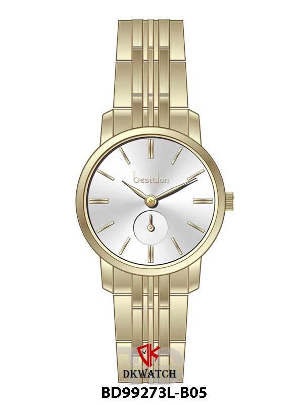  ĐỒNG HỒ BESTDON BD99273L-B05 Nữ Máy Quartz ( pin ) Kính sapphire Size 28mm 3ATM 