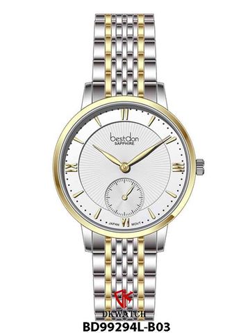 ĐỒNG HỒ BESTDON BD99294L-B03 Nữ Máy Quartz(pin) Kính sapphire Size 31mm 3ATM