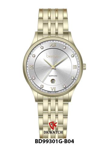 ĐỒNG HỒ BESTDON BD99301G-B04 Nam Dây thép 316L Máy Quartz Sapphire Size 39mm 3ATM