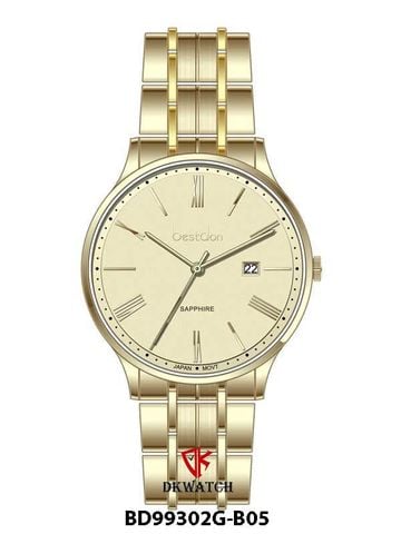 ĐỒNG HỒ BESTDON BD99302G-B05 Nam Dây thép 316L Máy Quartz Sapphire Size 40mm 3ATM