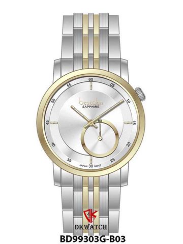 ĐỒNG HỒ BESTDON BD99303G-B03 Nam Dây thép 316L Máy Quartz Sapphire Size 40mm 3ATM