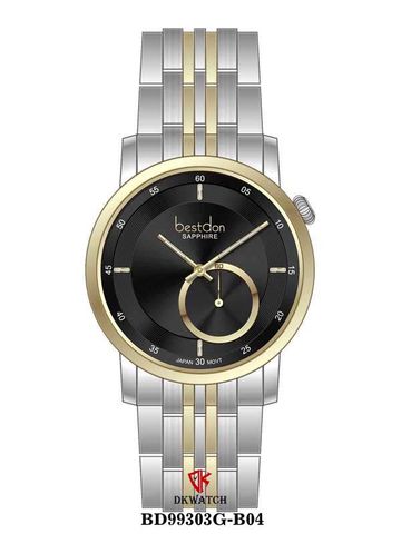 ĐỒNG HỒ BESTDON BD99303G-B04 Nam Dây thép 316L Máy Quartz Sapphire Size 40mm 3ATM