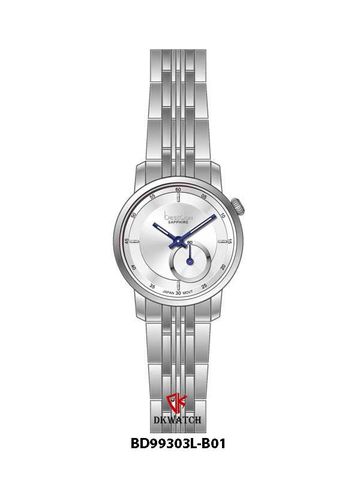 ĐỒNG HỒ BESTDON BD99303L-B01 Nữ Dây thép 316L Máy Quartz Sapphire Size 28mm 3ATM