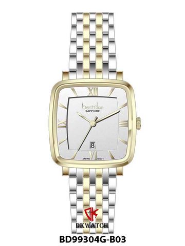 ĐỒNG HỒ BESTDON BD99304G-B03 Nam Dây thép 316L Máy Quartz Sapphire Size 38x37mm 3ATM