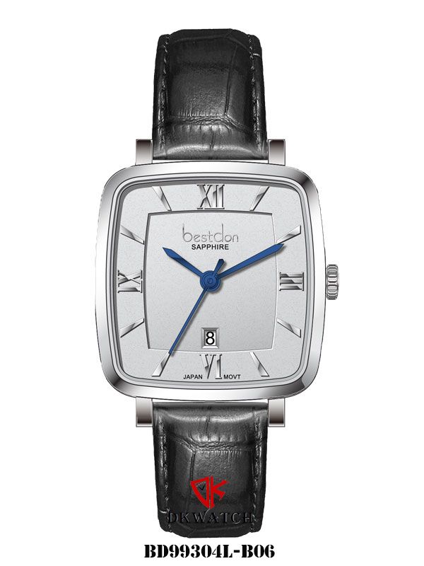  ĐỒNG HỒ BESTDON BD99304L-B06 Nữ Máy quartz Dây da Sapphire 3ATM 