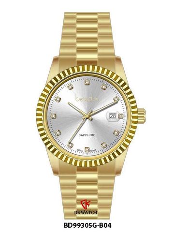 ĐỒNG HỒ BESTDON BD99305G-B04 Nam Dây thép 316L Máy Quartz Sapphire Size 40mm 3ATM