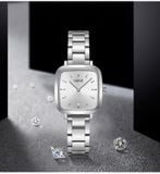 ĐỒNG HỒ TOPHILL TH005L.S1252 Nữ máy quartz kính sapphire size 26x27mm 3ATM
