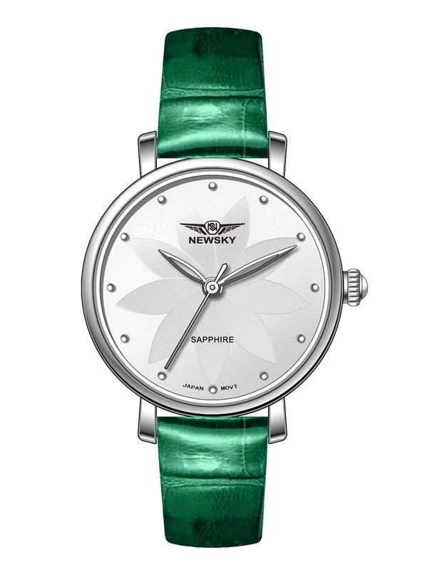  ĐỒNG HỒ NEWSKY NS5002L.L03 Nữ Máy quartz Kính sapphire Size 28mm 3ATM 