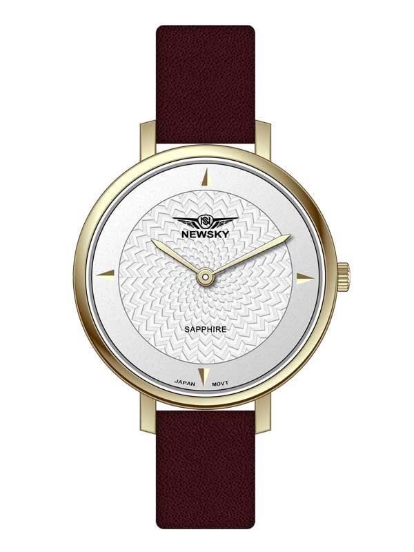  ĐỒNG HỒ NEWSKY NS5004L.L11 Nữ Máy quartz Kính sapphire Size 32mm 3ATM 