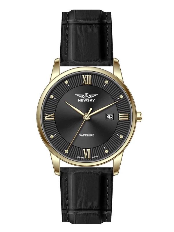  ĐỒNG HỒ NEWSKY NS5008L.L05 Nữ máy quartz kính sapphire size 30mm 3ATM 