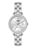 ĐỒNG HỒ NEWSKY NS5011L.S01 Nữ máy quartz Kính sapphire Size 28mm 3ATM