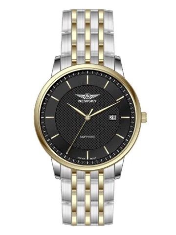 ĐỒNG HỒ NEWSKY NS5015G.S04 Nam máy quartz Kính sapphire Size 40mm 3ATM