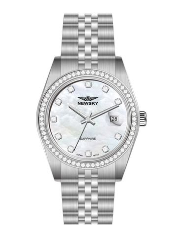 ĐỒNG HỒ NEWSKY NS5026G.S01 Nam máy quartz kính sapphire size 40mm 3ATM
