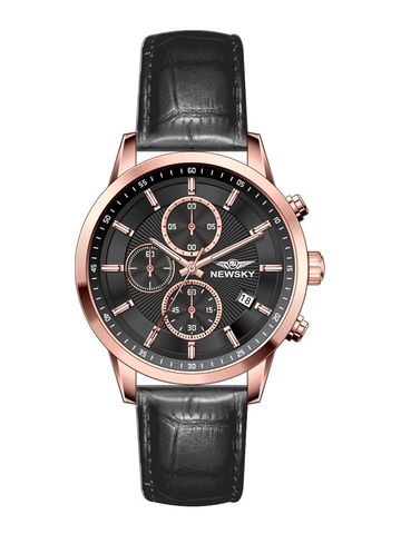 ĐỒNG HỒ NEWSKY NS6005G.L04 Nam máy quartz kính sapphire size 42mm 5ATM
