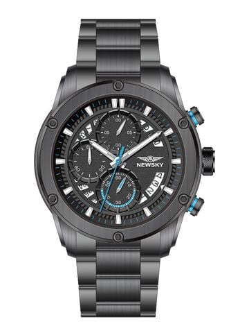 ĐỒNG HỒ NEWSKY NS6007G.S05 Nam máy quartz kính sapphire size 44mm 5ATM