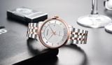  ĐỒNG HỒ TOPHILL TA032G.S7238 Nam dây Thép 316L máy Quartz kính Sapphire Size 42mm 5ATM 