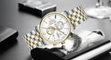  ĐỒNG HỒ TOPHILL TW082G.S6252 Nam Máy Quartz(pin) Kính sapphire Size 41mm 5ATM 