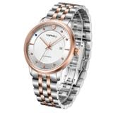  ĐỒNG HỒ TOPHILL TA032G.S7238 Nam dây Thép 316L máy Quartz kính Sapphire Size 42mm 5ATM 