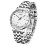  ĐỒNG HỒ TOPHILL TA032G.S1238 Nam dây Thép 316L máy Automatic kính Sapphire Size 42mm 5ATM 