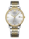  ĐỒNG HỒ TOPHILL TA033G.S6252 Nam dây Thép 316L máy Quartz kính Sapphire Size 39mm 3ATM 