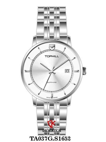 ĐỒNG HỒ TOPHILL TA037G.S1652 Nam Máy Quartz(pin) Kính sapphire Size 40mm 5ATM