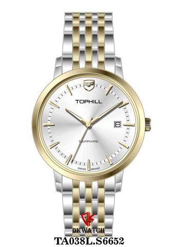 ĐỒNG HỒ TOPHILL TA038L.S6652 Nữ Máy Quartz(pin) Kính sapphire Size 30mm 5ATM