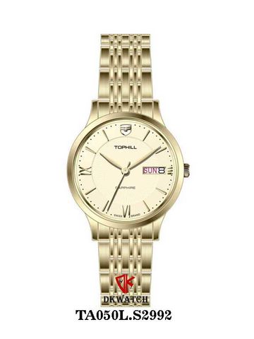 ĐỒNG HỒ TOPHILL TA050L.S2992 Nữ Máy Quartz(pin) Kính sapphire Size 30mm 5ATM