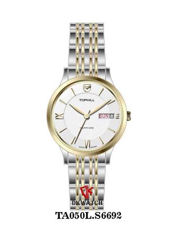 ĐỒNG HỒ TOPHILL TA050L.S6692 Nữ Máy Quartz(pin) Kính sapphire Size 30mm 5ATM